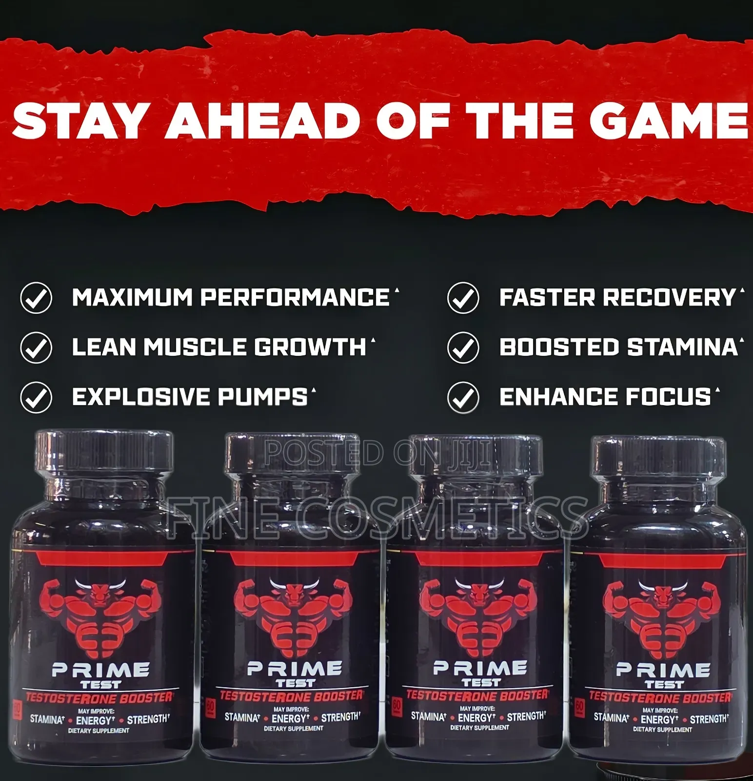 Prime Test Testosterone Booster Manpower Sex Stamina Test Level Enhanc