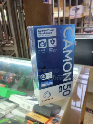 New Tecno Camon 50 Pro 256 GB Black