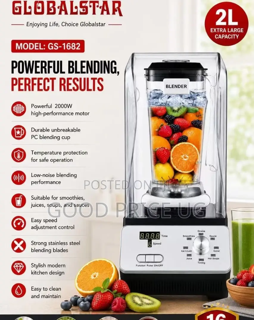 Globalstar Gs-1682 Commercial-Style Blender