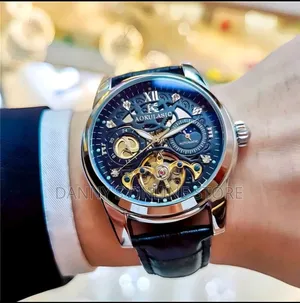 Fensir Luxury Automatic Mechanical Watch With Moon Phase and Luminous.