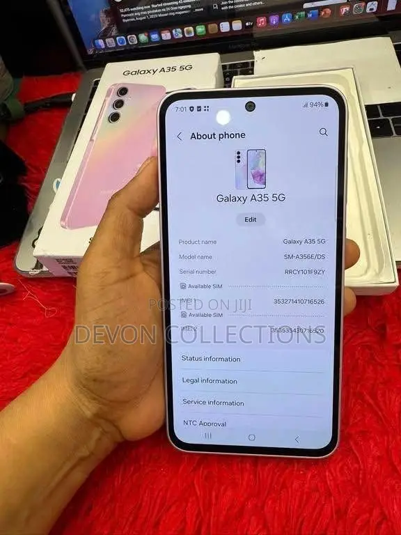 New Samsung Galaxy A35 256 GB Blue