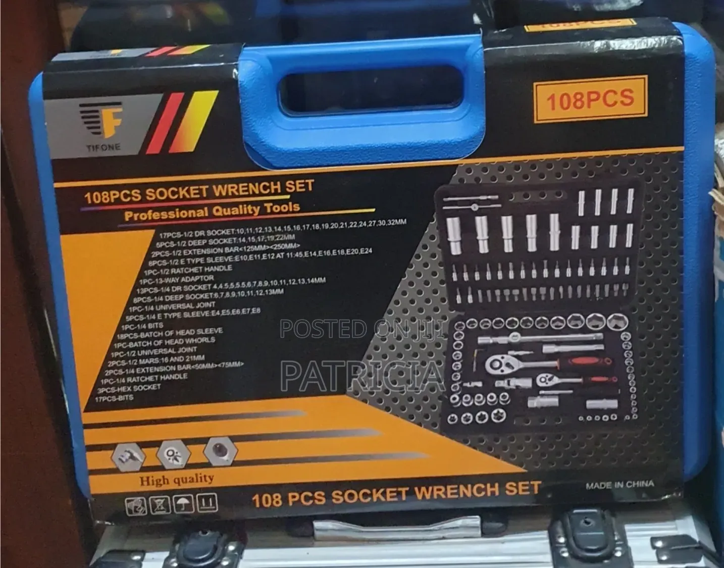 Socket Wrench Set 108pcs