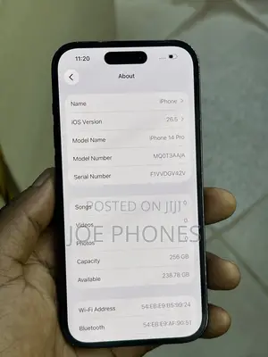 Apple iPhone 14 Pro 256 GB Black