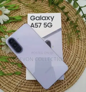 New Samsung Galaxy A57 256 GB Purple