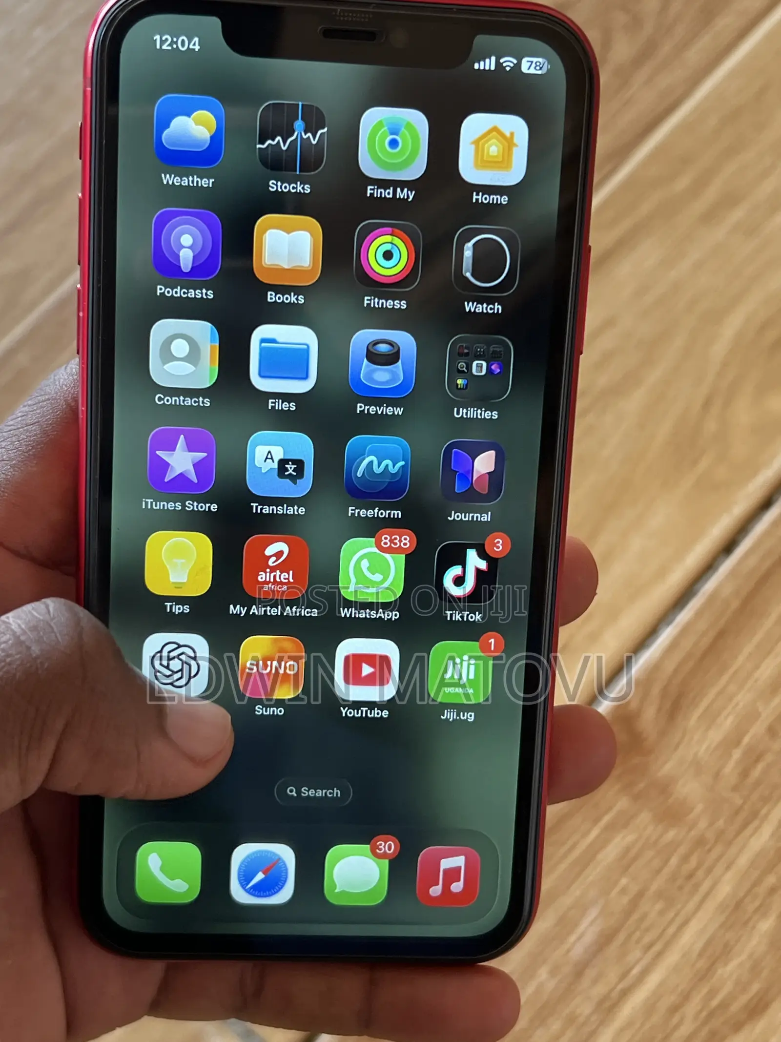 Apple iPhone 11 64 GB Red