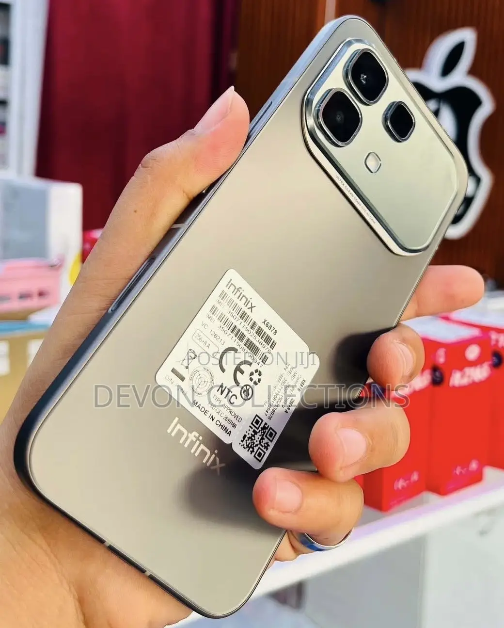 New Infinix Note 60 Pro 256 GB Gray