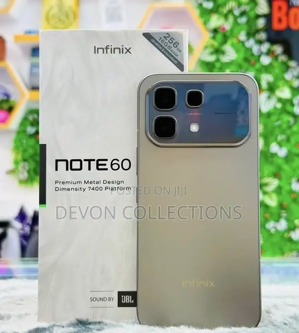 New Infinix Note 60 Pro 256 GB Gray