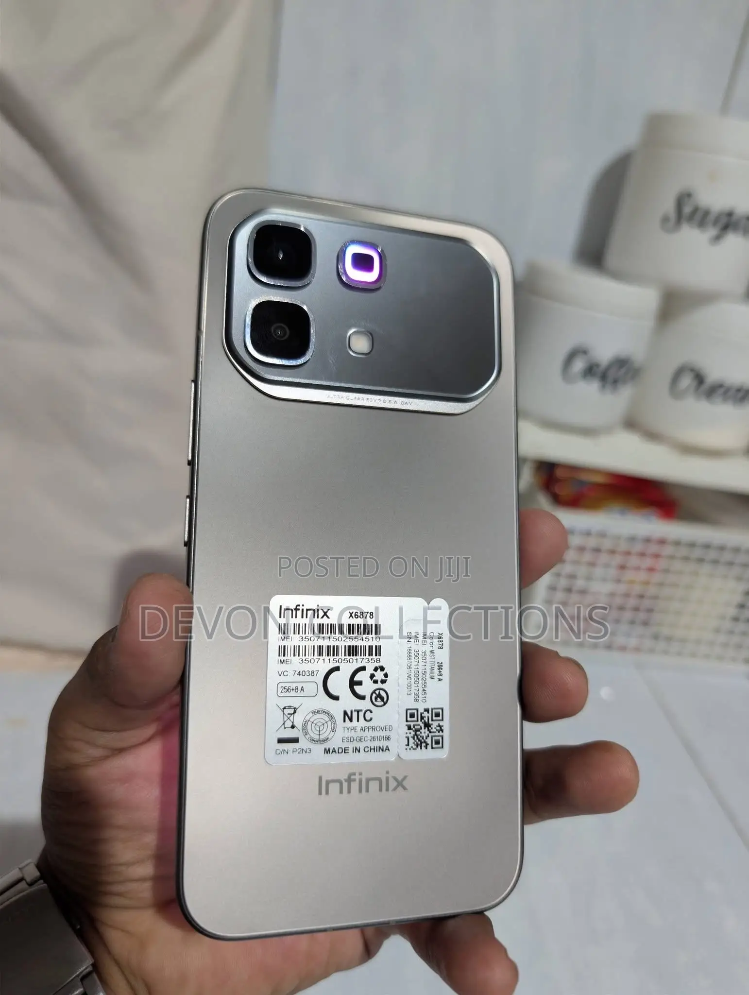 New Infinix Note 60 Pro 256 GB Gray