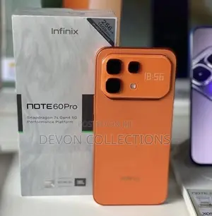 New Infinix Note 60 Pro 256 GB Orange