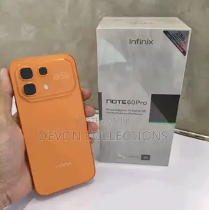 New Infinix Note 60 Pro 256 GB Orange