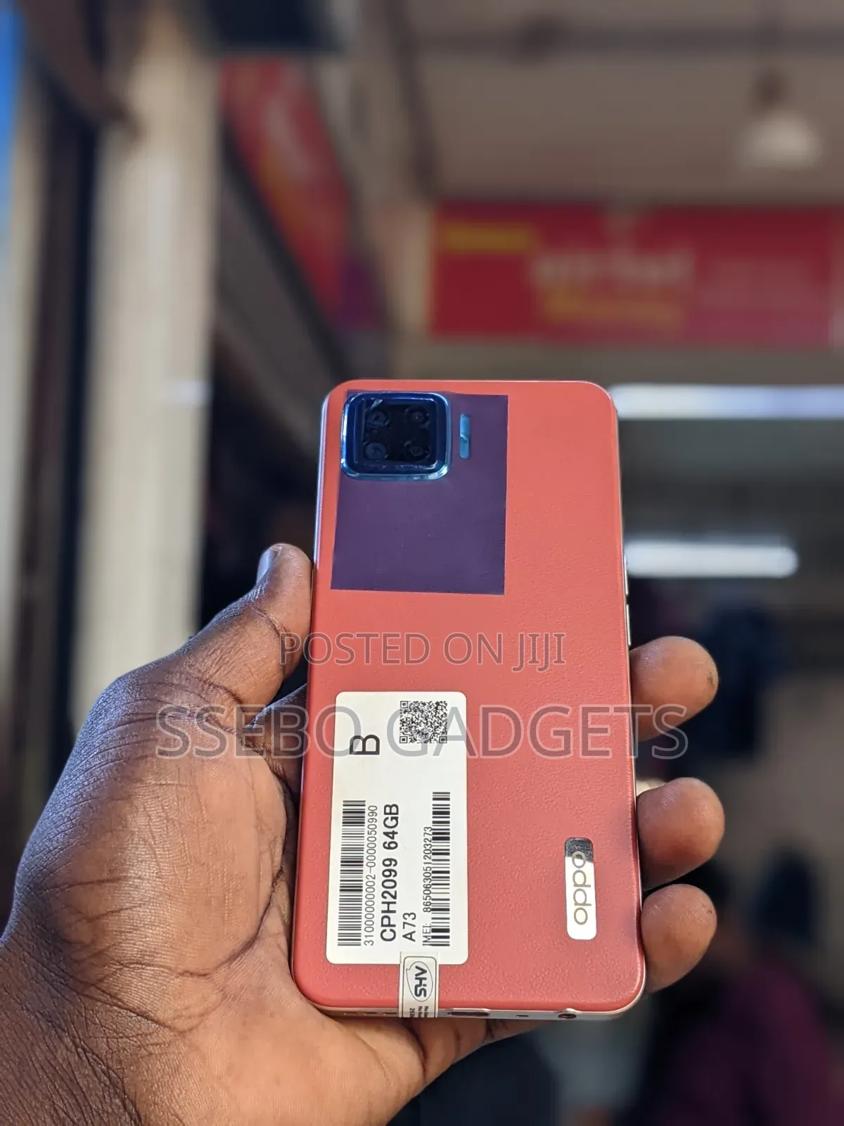 Oppo A73 64 GB Red