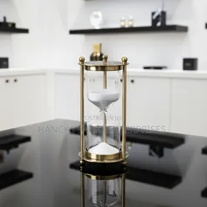 Vintage Brass Hourglass Timer