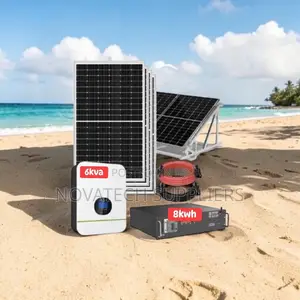 Powerful 8kwh 6kva Hybrid Solar Kit With 8 High-Efficiency Panels