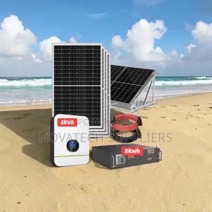8kwh 48v Lithium Solar System | 6kva Inverter | Complete Kit