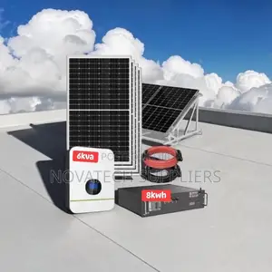 8kwh Lithium Ion Hybrid Solar System | 6kva | Full Accessories