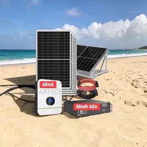 Powerful 8kwh 6kva Hybrid Solar Kit With 8 High-Efficiency Panels