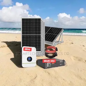 8kwh 48v Lithium Solar System | 6kva Inverter | Complete Kit
