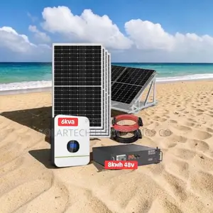 8kwh 48v Lithium Solar System | 6kva Inverter | Complete Kit