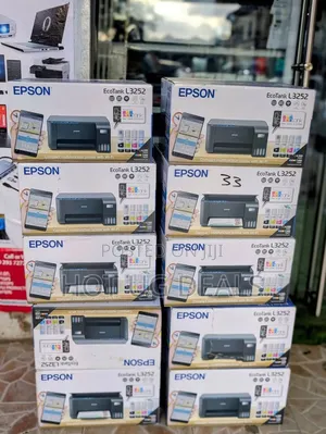 Epson Printers Ecotank L3252 Wi-fi Ink Tank Printer