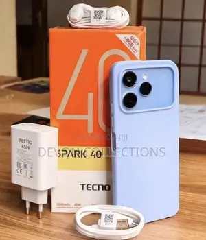 New Tecno Spark 40 256 GB Blue