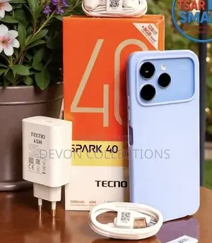 New Tecno Spark 40 256 GB Blue