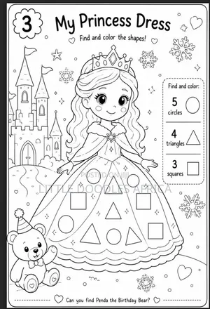 Birthday Customised Coloring Book for Kids