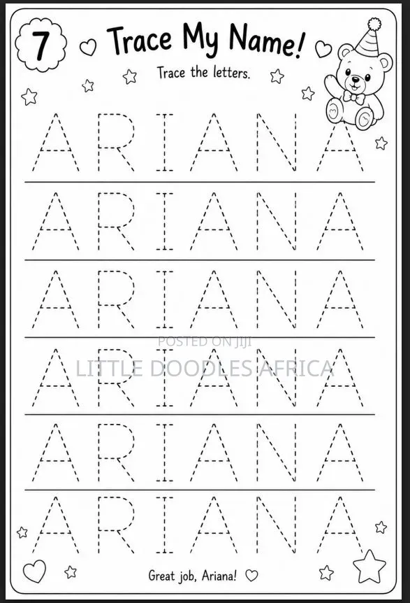 Birthday Customised Coloring Book for Kids