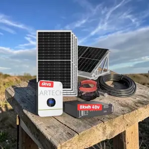 Reliable 8kwh 48v Solar Power Kit | 8x620w Panels Included
