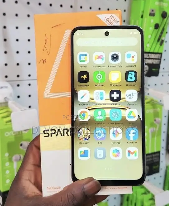 New Tecno Spark 40 256 GB Silver
