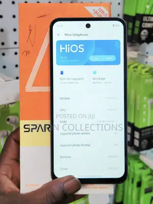 New Tecno Spark 40 256 GB Silver