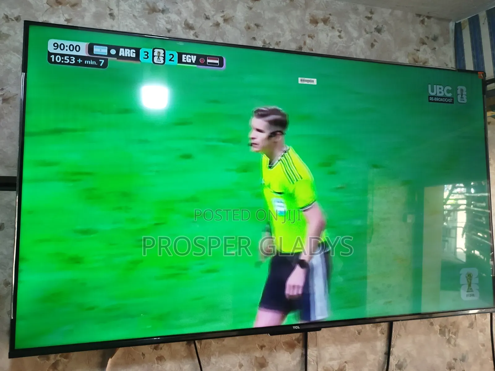 55 TCL Smart Android Google Digital Flat Screen Flameless.
