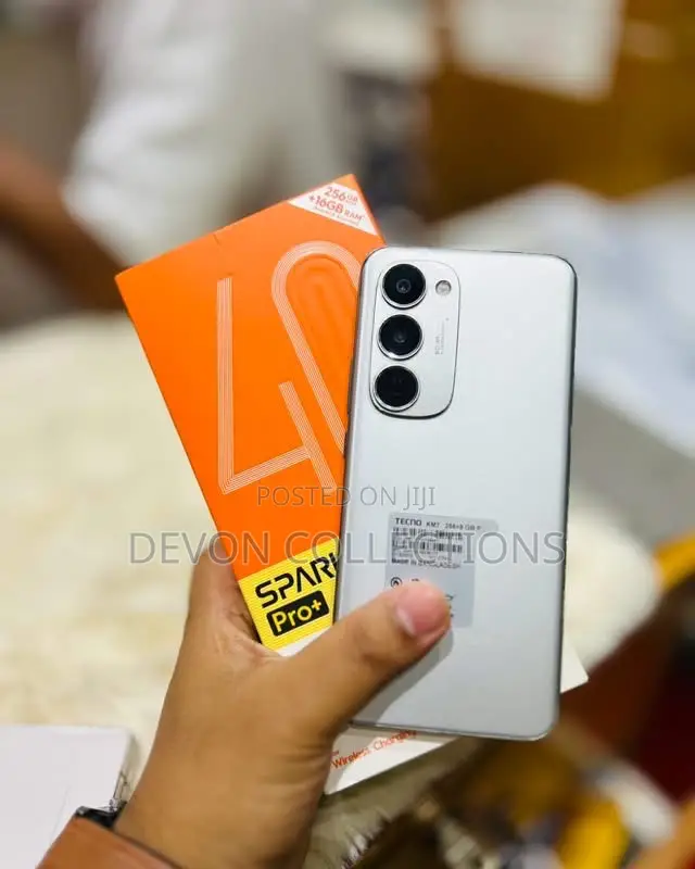 New Tecno Spark 40 Pro+ 256 GB White