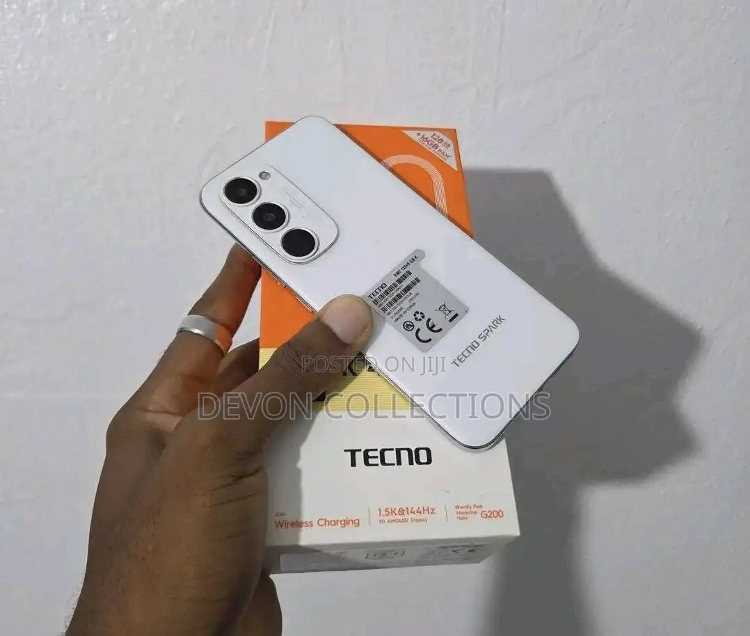 New Tecno Spark 40 Pro+ 256 GB White