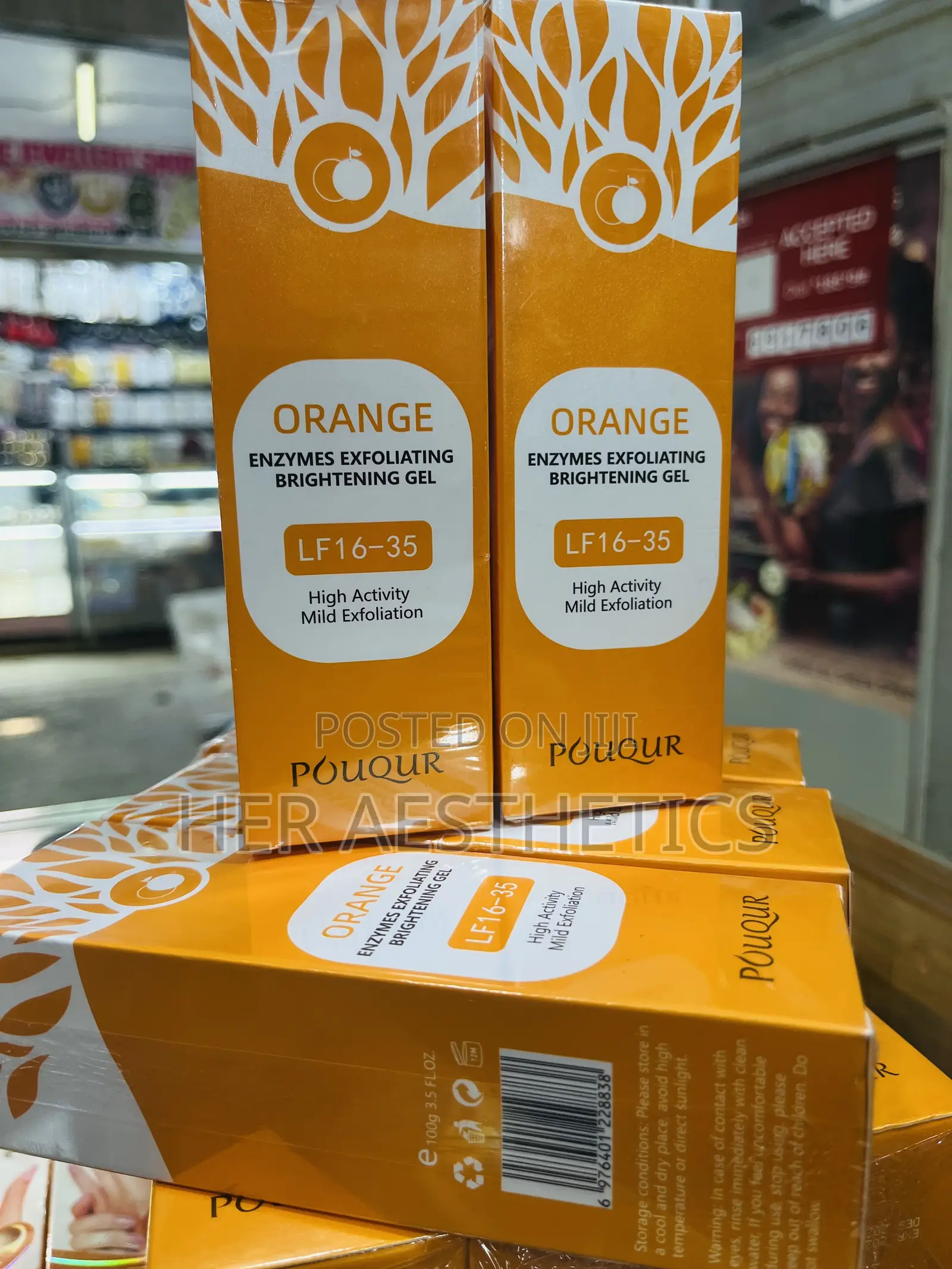 Orange Enzyme Exfoliating Gel