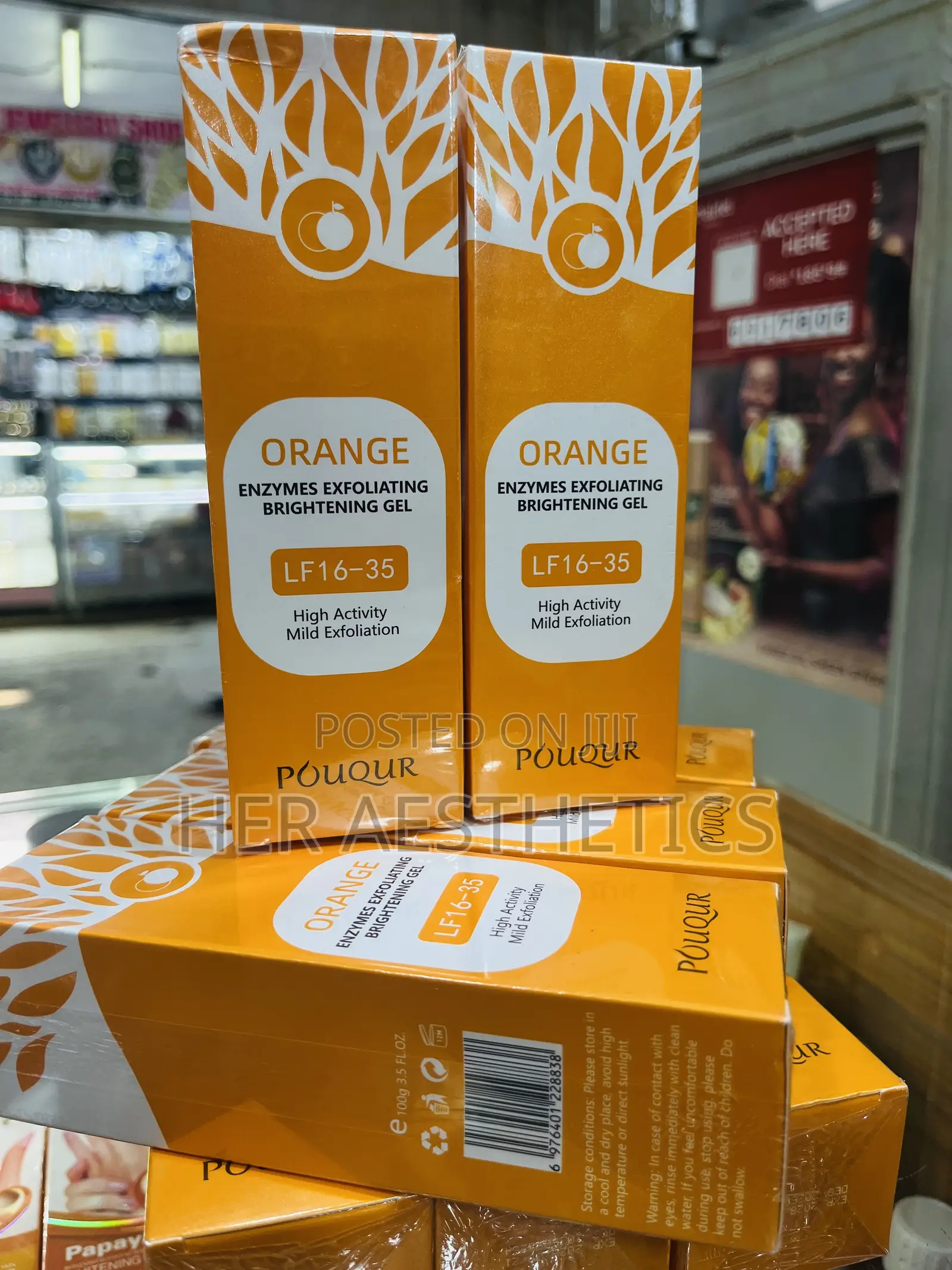Orange Enzyme Exfoliating Gel