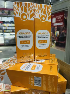Orange Enzyme Exfoliating Gel