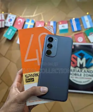 New Tecno Spark 40 Pro+ 256 GB Black