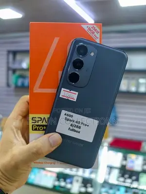 New Tecno Spark 40 Pro+ 256 GB Black