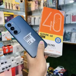 New Tecno Spark 40 Pro+ 256 GB Black