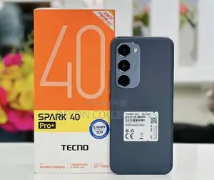 New Tecno Spark 40 Pro+ 256 GB Black