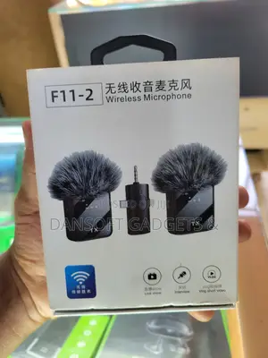 F11-2 Dual Wireless Lavalier Microphone