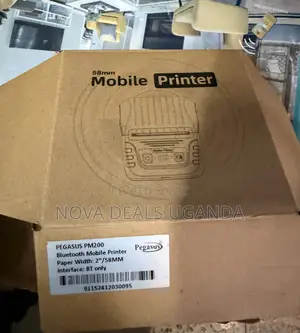 Pegasus Pm200 58mm 2inch Mini Barcode Label Printer, Mobile Printer