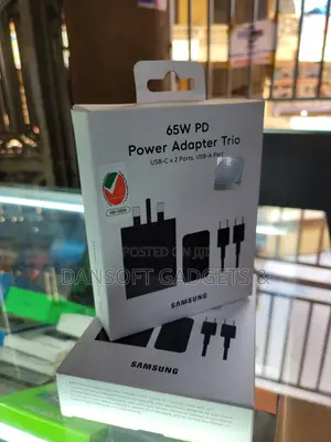 Genuine Samsung 65w 3-Port Fast Charger