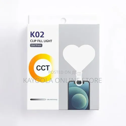 Love Shape Clip Fill Light