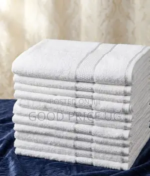 Medium Plain White Towels
