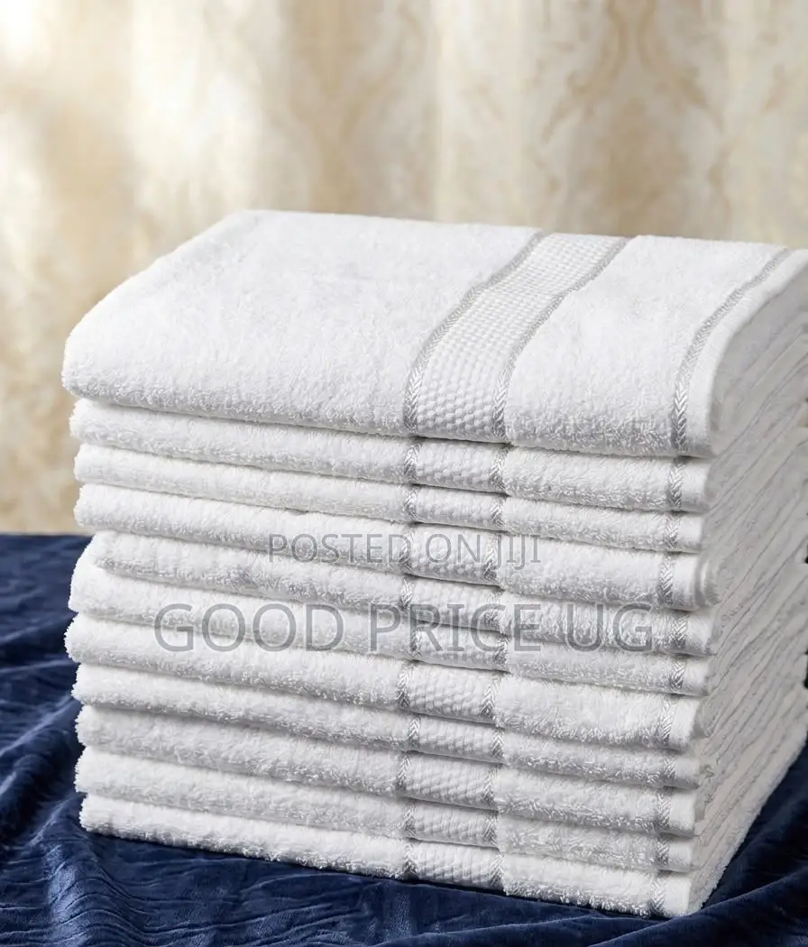 Medium Plain White Towels