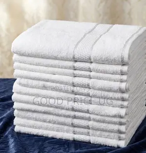 Medium Plain White Towels