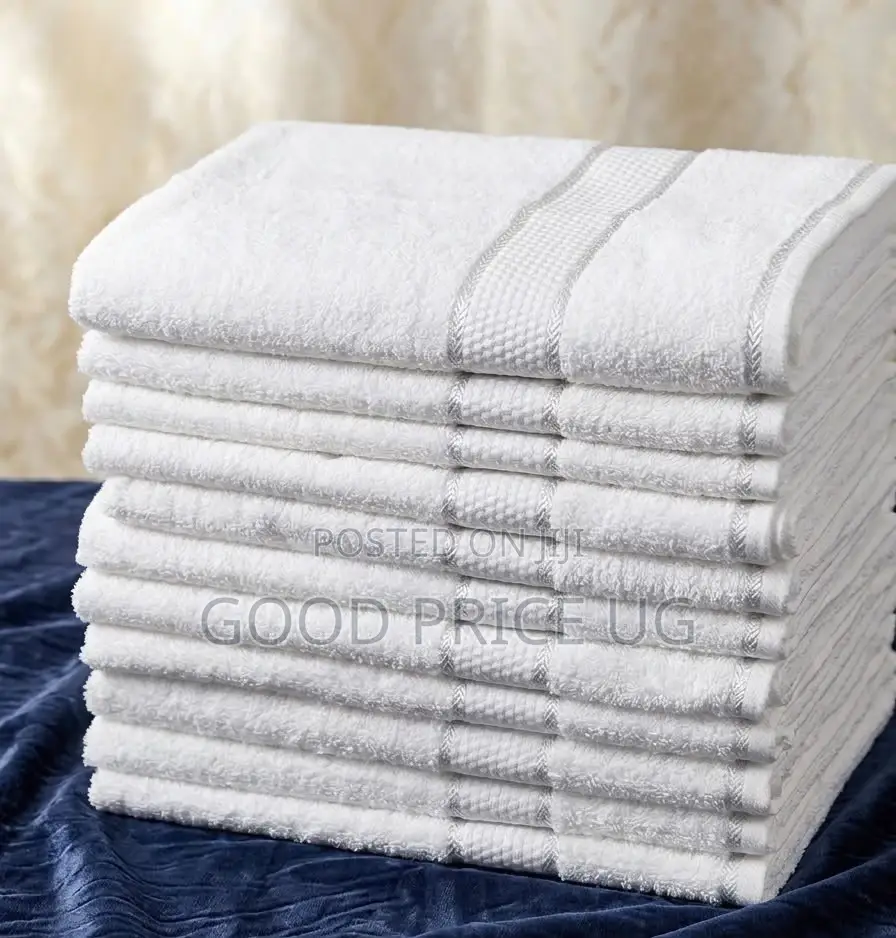Medium Plain White Towels