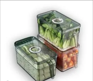 Large Capacity Plastic Kitchen Storage Box