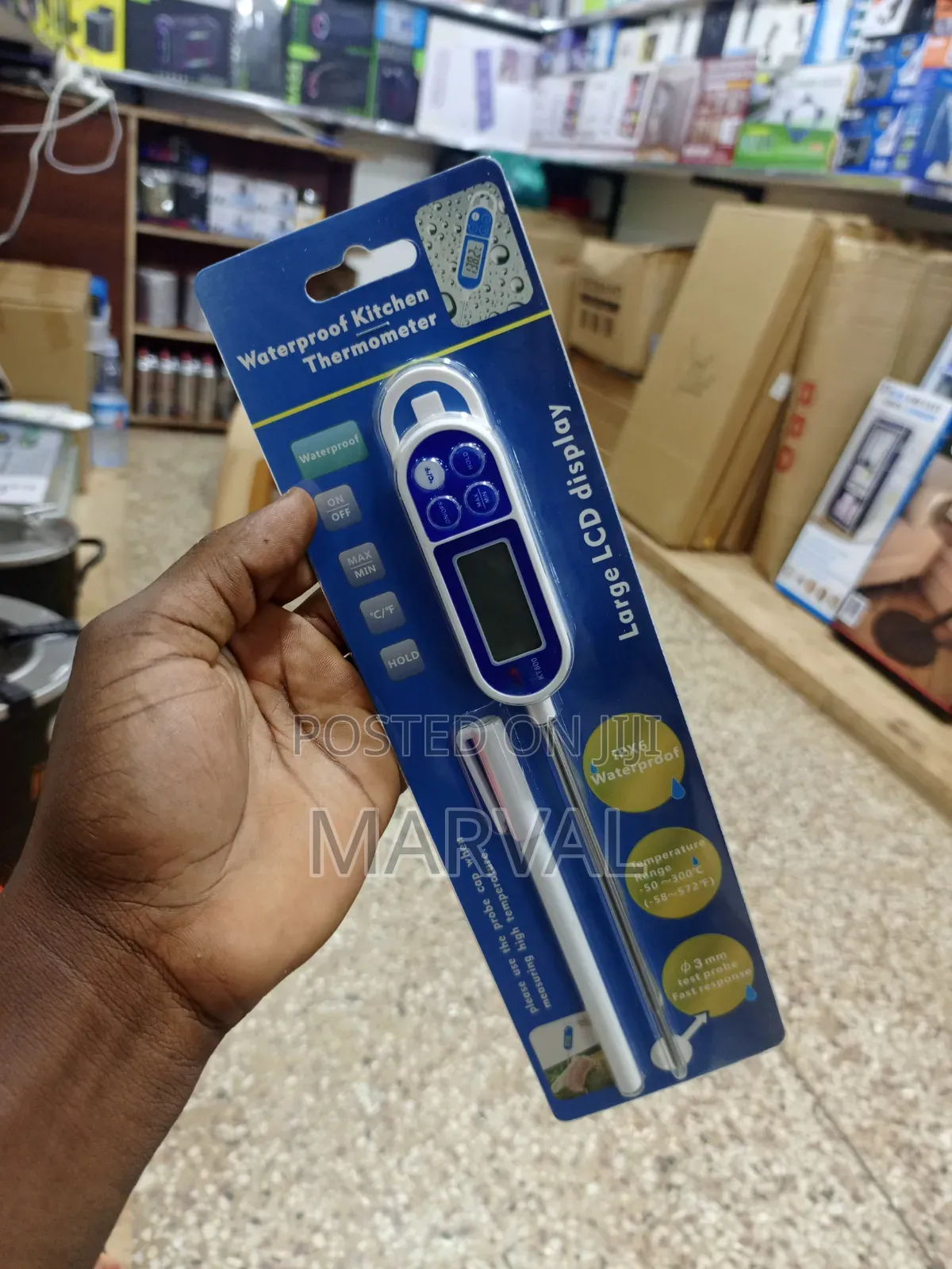 Digital Thermometer With Long Probe